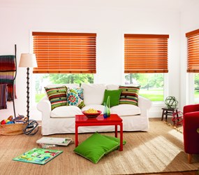 Bali: 2 1/2 Inch Faux Wood Blinds